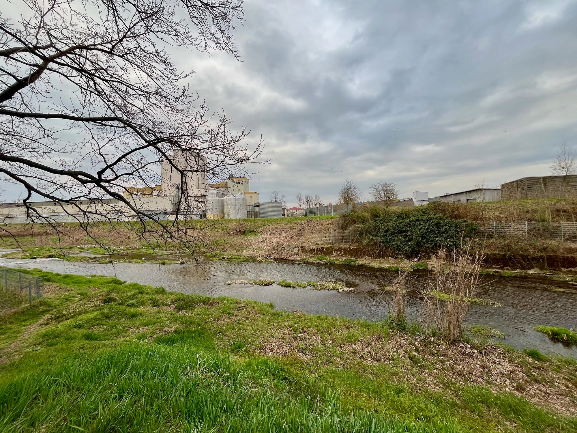 Die ehemalige Heidenauer Malzfabrik