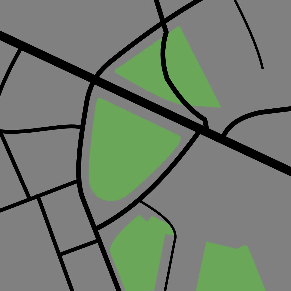 Der Wettiner Platz in Dresden
