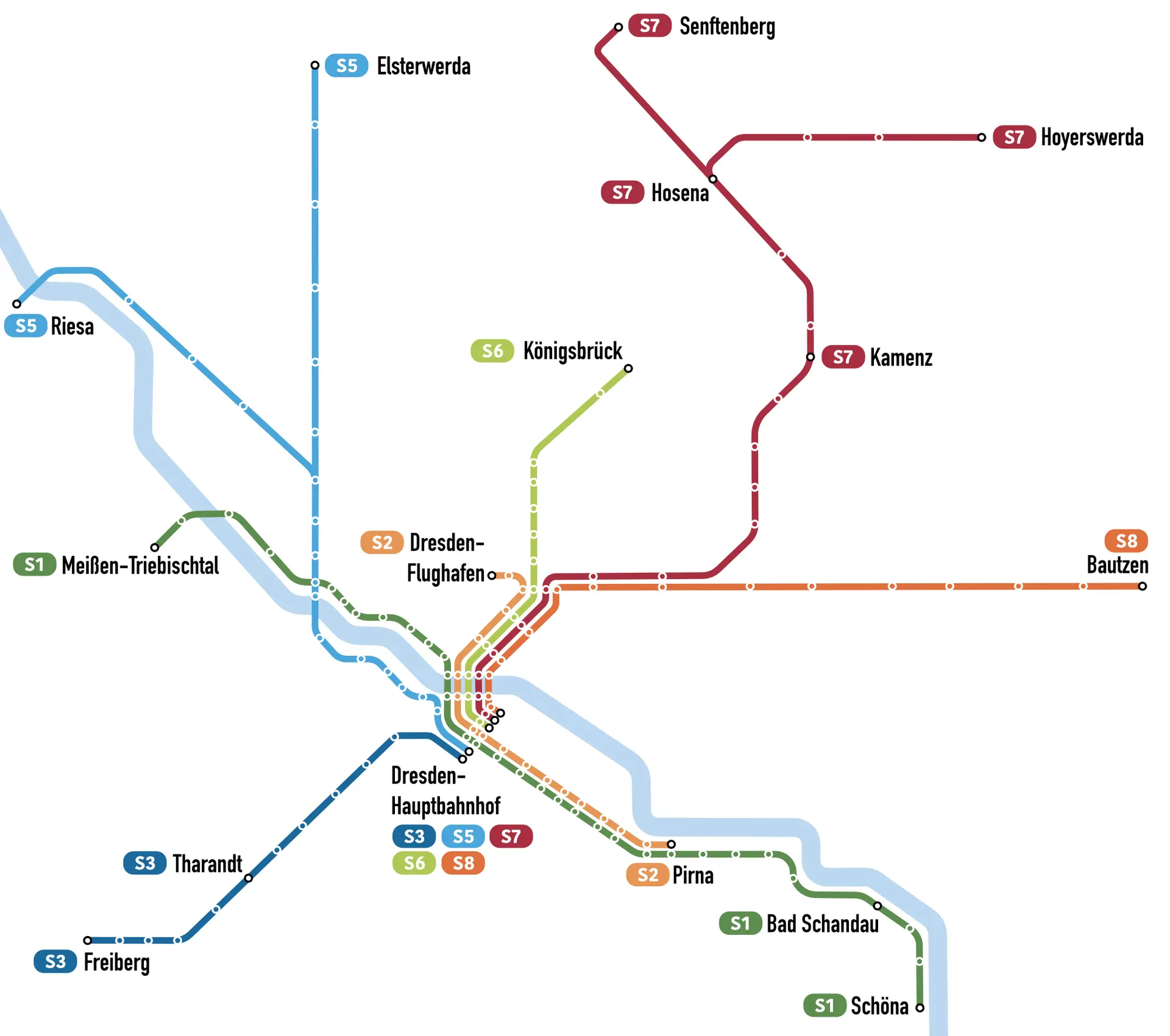 s-bahn-2030 Das zukünftige S-Bahn-Netz in Dresden