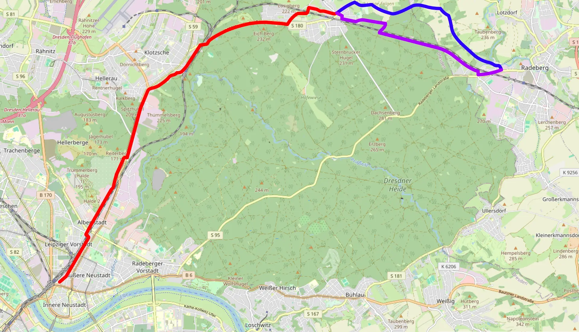 r4 Der geplante Radschnellweg R4