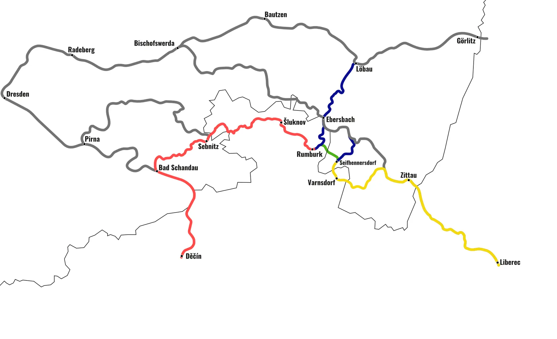 zugverbindungen-seifhennersdorf Die Zugverbindungen rund um Seifhennersdorf
